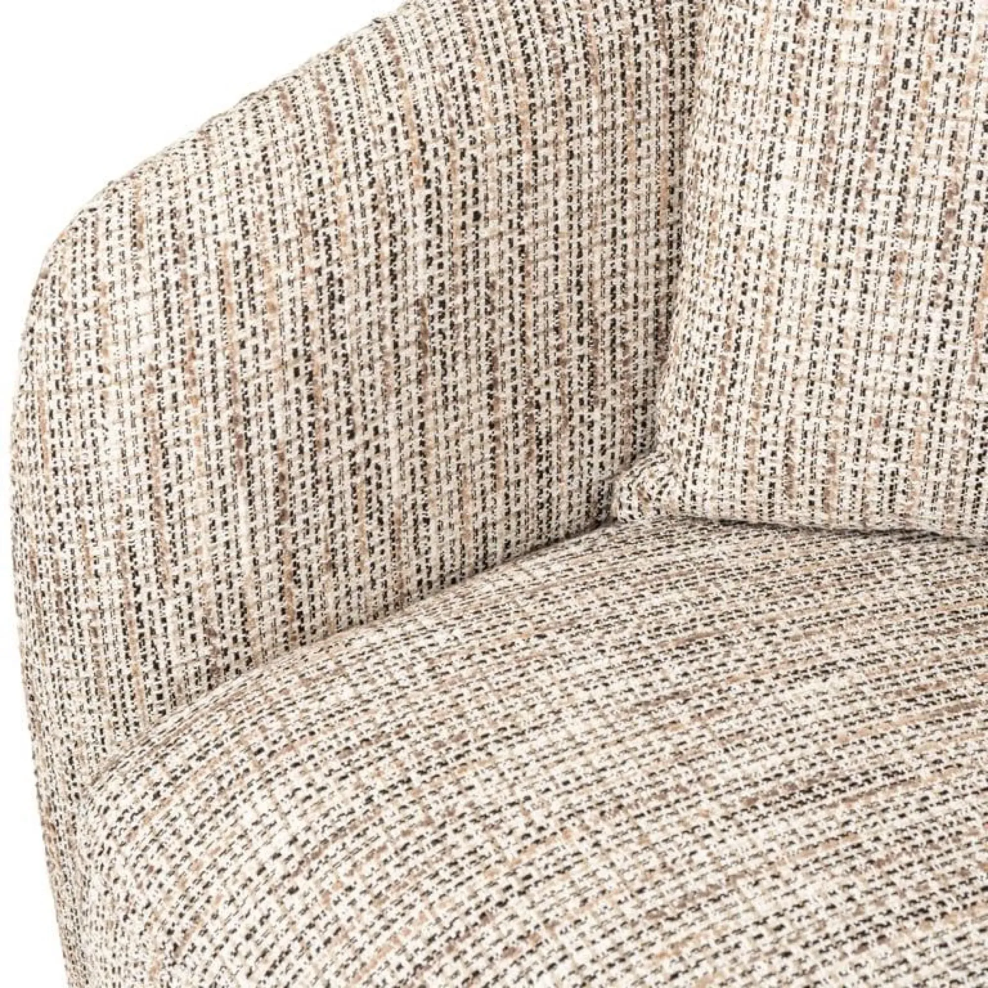 Milania 4-Seater Sofa - Natural, Fabric