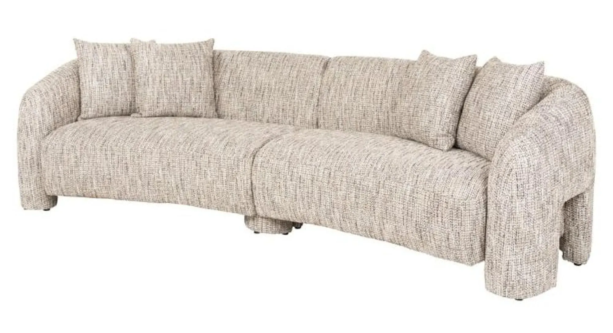 Milania 4-Seater Sofa - Natural, Fabric