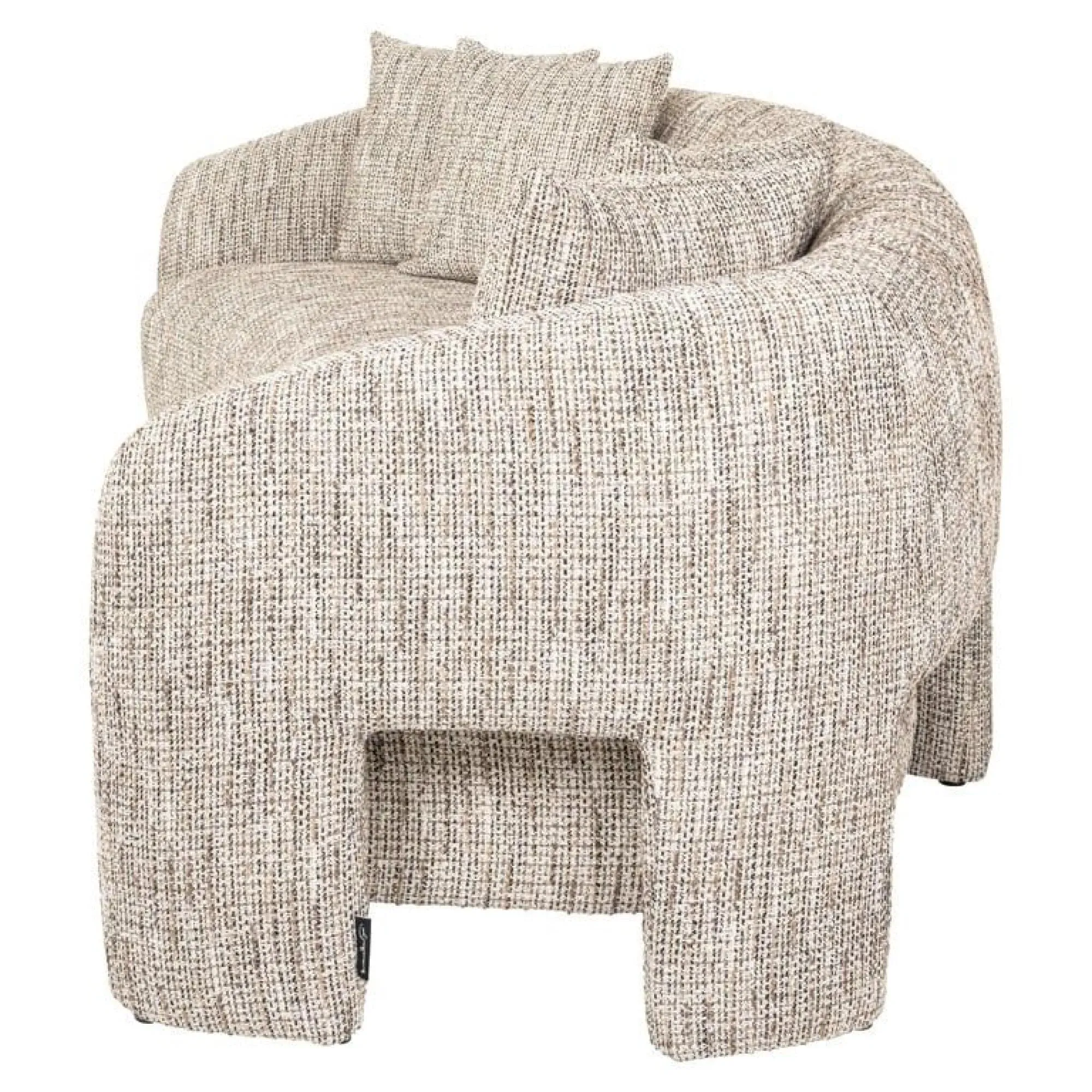 Milania 4-Seater Sofa - Natural, Fabric