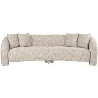 Milania 4-Seater Sofa - Natural, Fabric