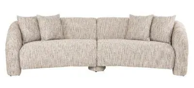 Milania 4-Seater Sofa - Natural, Fabric