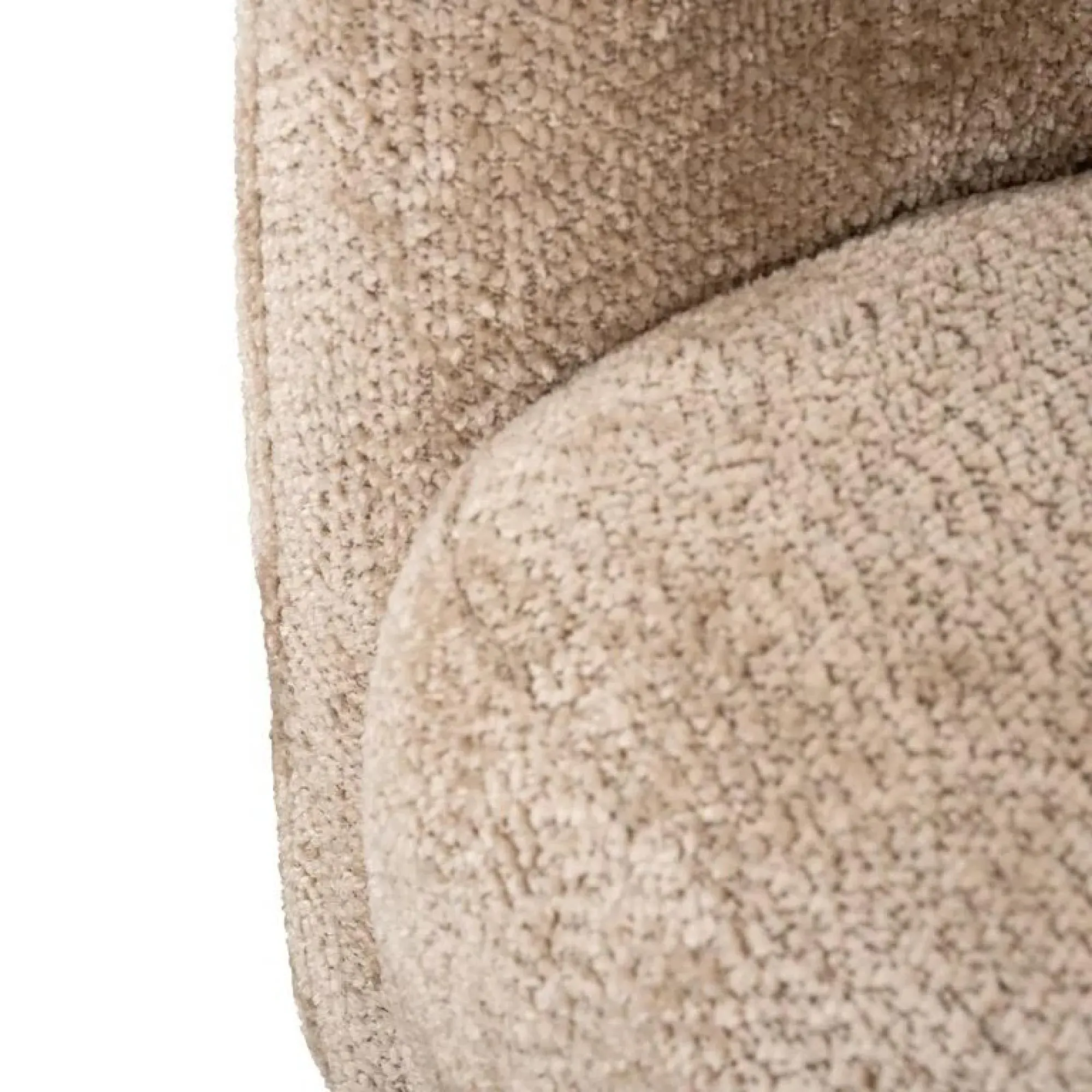 Milania Accent Chair - Beige, Fabric