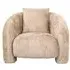 Milania Accent Chair - Beige, Fabric