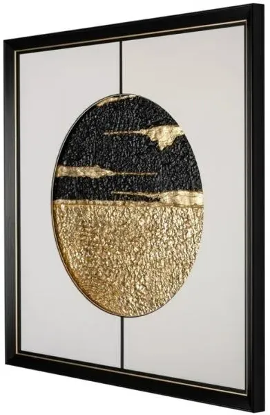 Moon Wall Art - Black, Gold