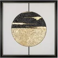 Moon Wall Art - Black, Gold