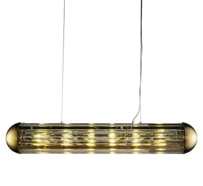 Mula Crystal Pendant Light - Bronze image
