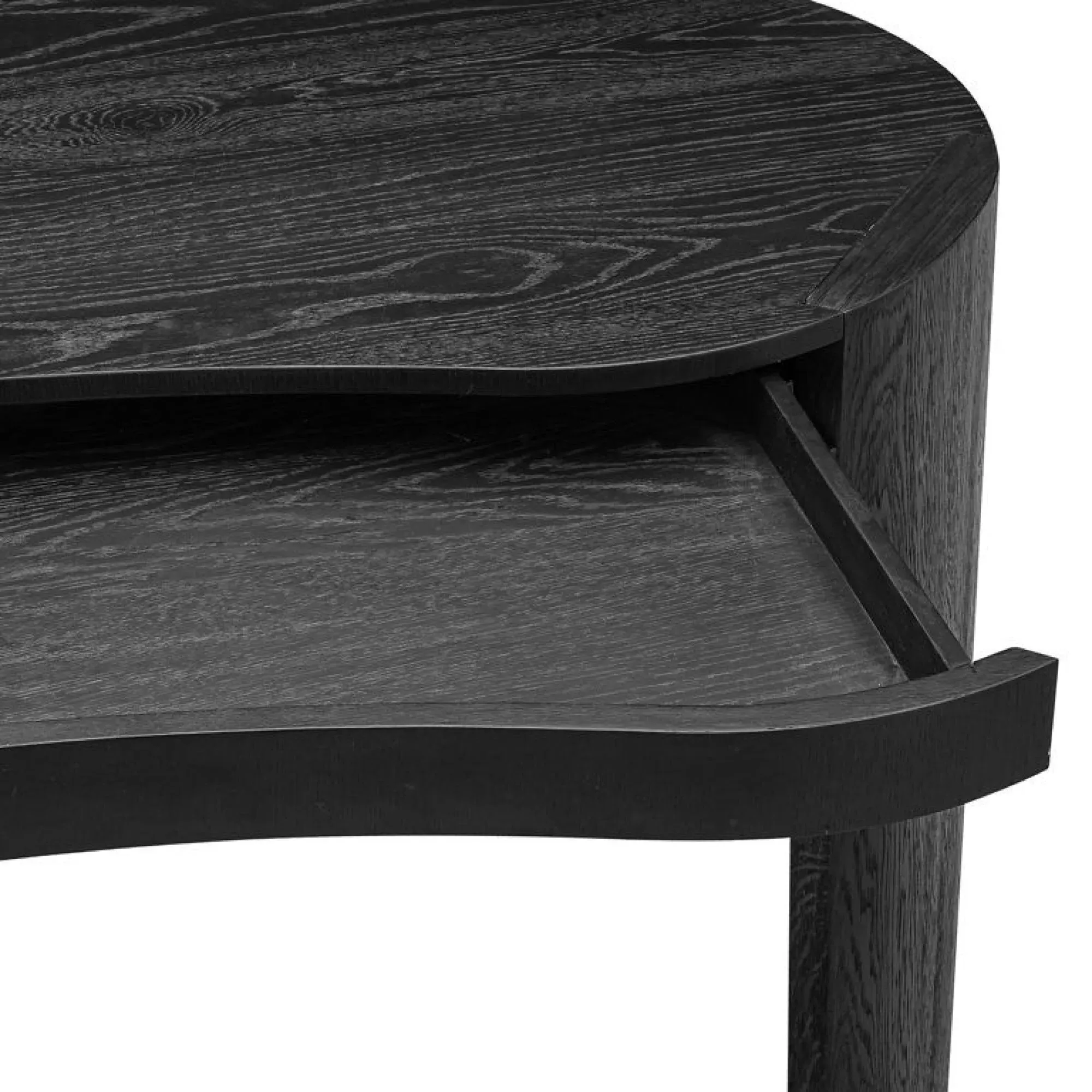 Navarino 1 Drawer Writing Desk - Dark Coffee