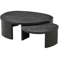 Navarino 2 Tier Coffee Table - Dark Coffee, Wood