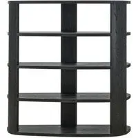 Navarino Shelving Unit - Dark Coffee