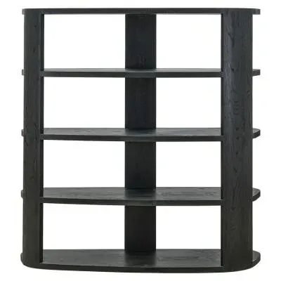 Navarino Shelving Unit - Dark Coffee image