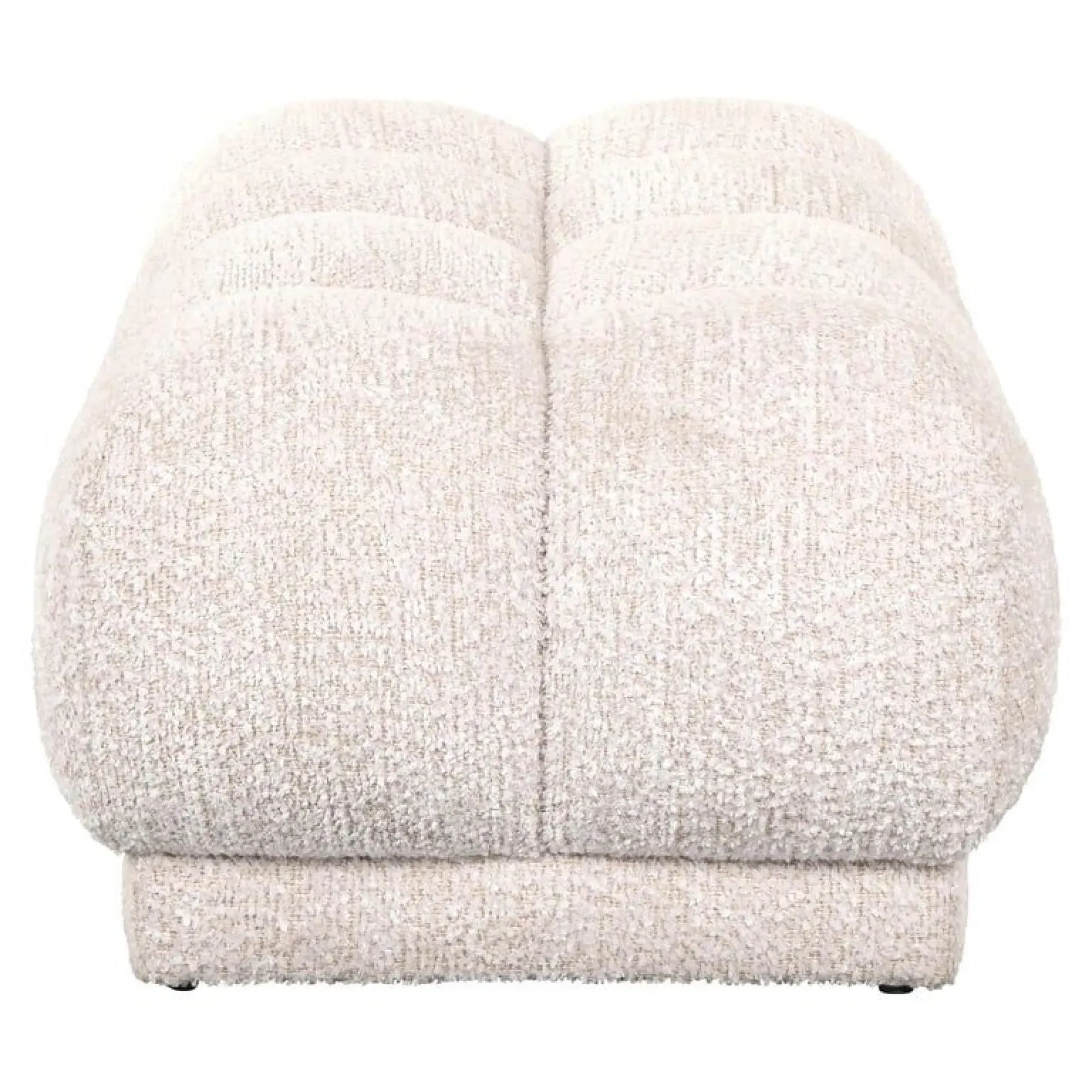 Noah Fabric Bench - Cream