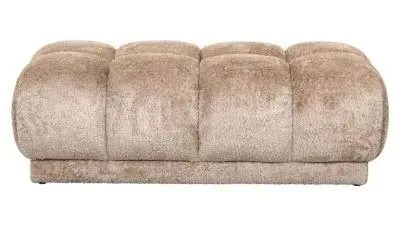 Noah Fabric Bench - Natural