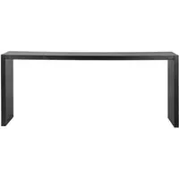 Oakura Console Table - Black, Oak