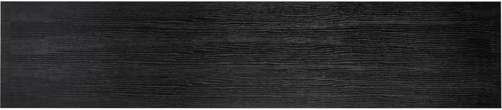 Oakura Extra Large TV Unit with Storage - Black, Oak