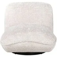 Ophelia Swivel Accent Chair - Cream, Fabric