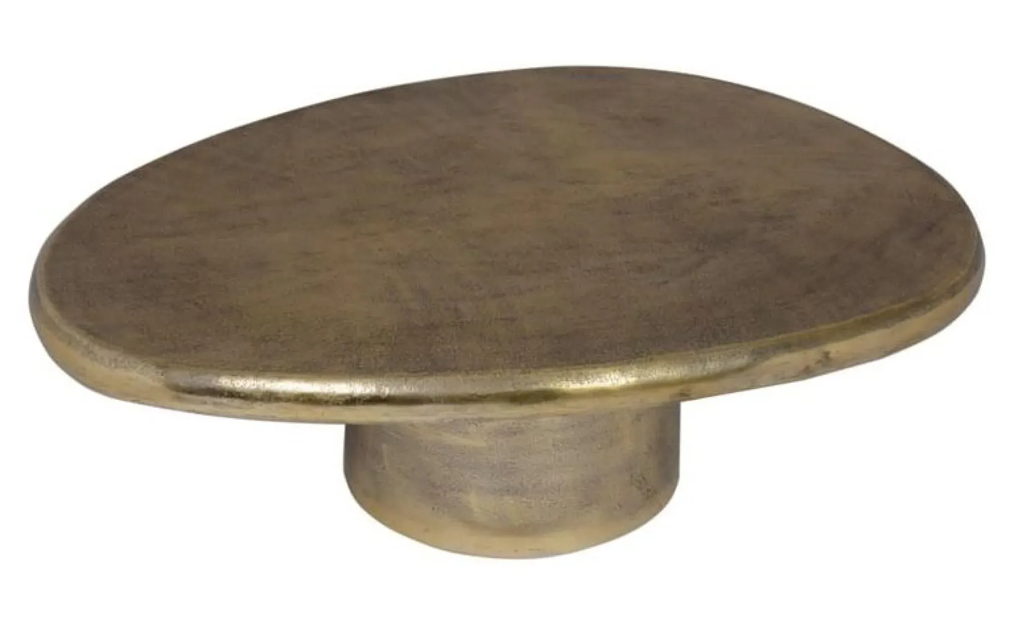 Pulitzer Coffee Table - Brushed Gold, Metal