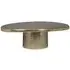 Pulitzer Coffee Table - Brushed Gold, Metal