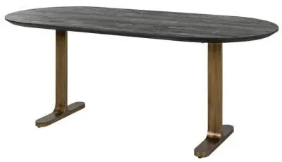 Revelin 8-Seater Oval Dining Table - Mango Wood