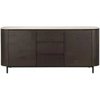 Ritz 2 Door Extra Large Sideboard - Beige, Ceramic