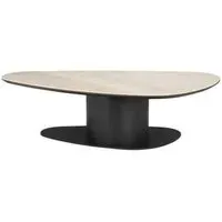 Ritz Coffee Table - Beige, Ceramic