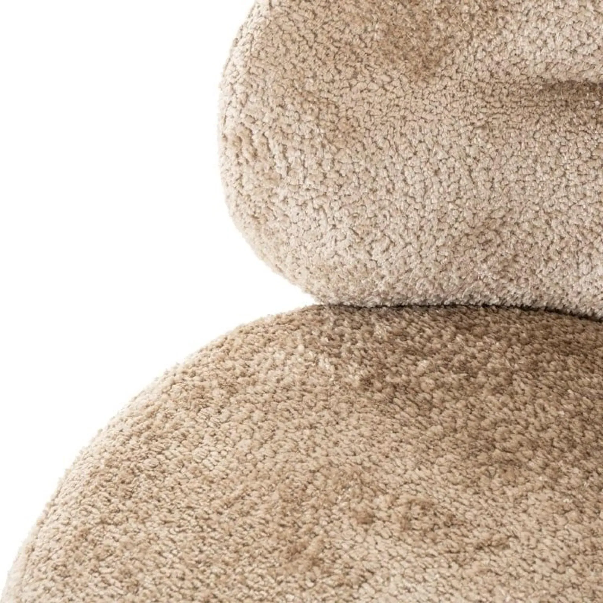 Sabor Accent Chair with Gold Legs - Nature