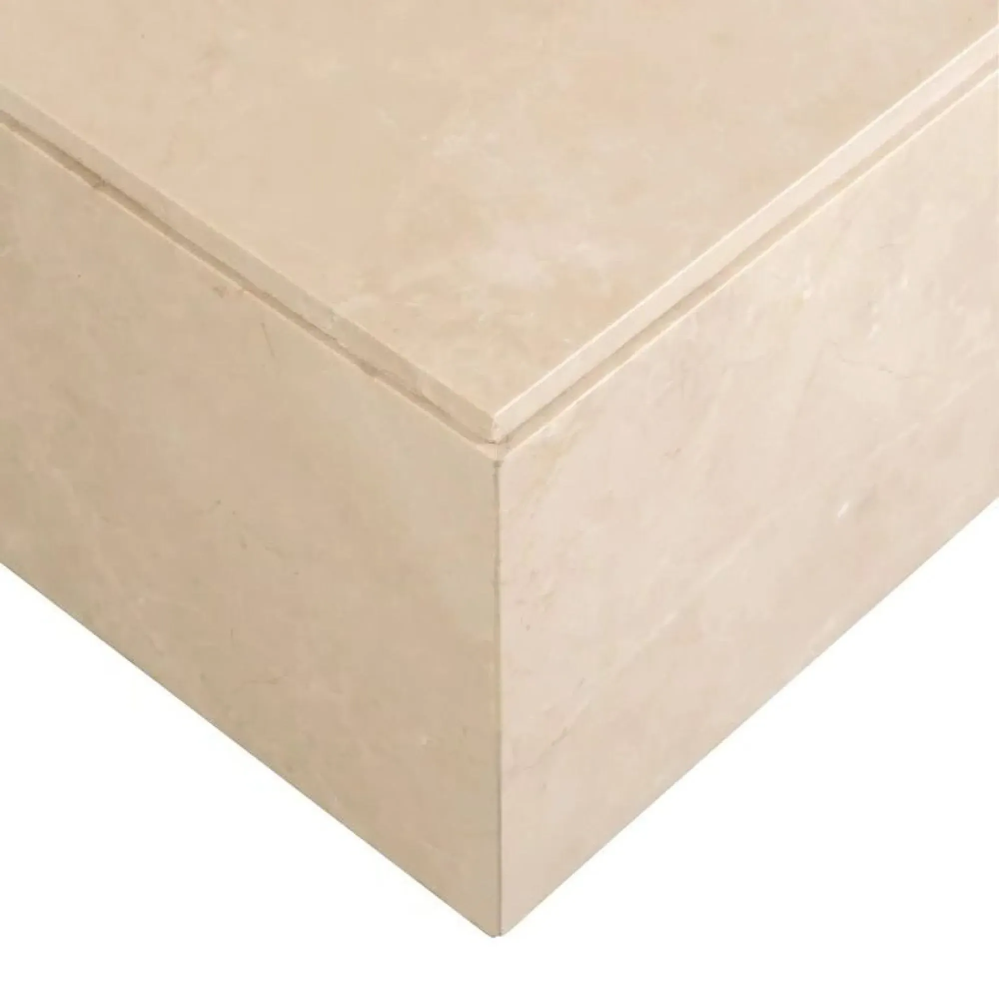 Stanford Coffee Table - Beige, Marble