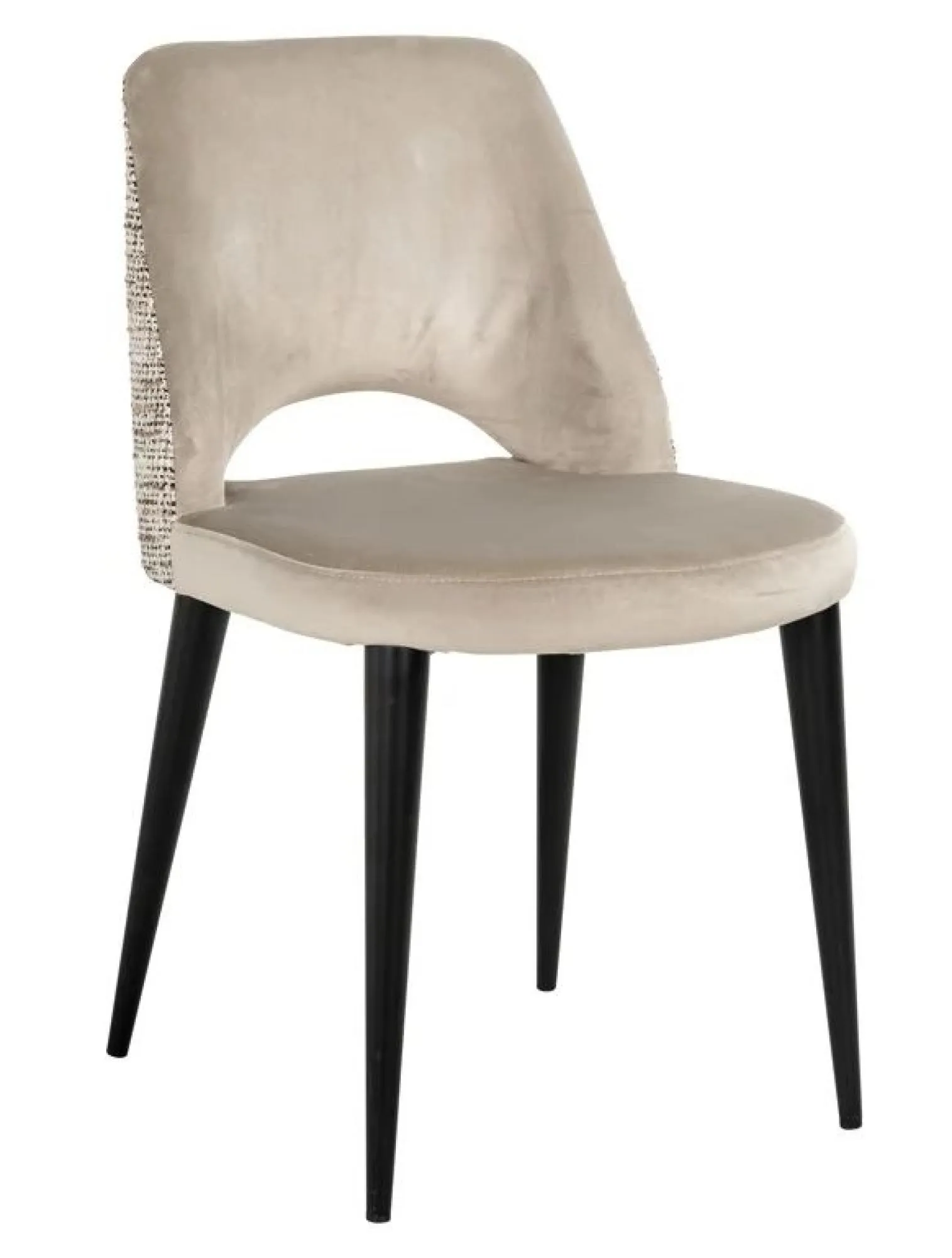 Tabitha Dining Chair - Khaki, Fabric
