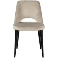 Tabitha Dining Chair - Khaki, Fabric