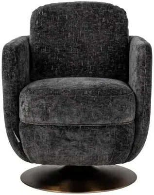 Turner Swivel Accent Chair - Graphite