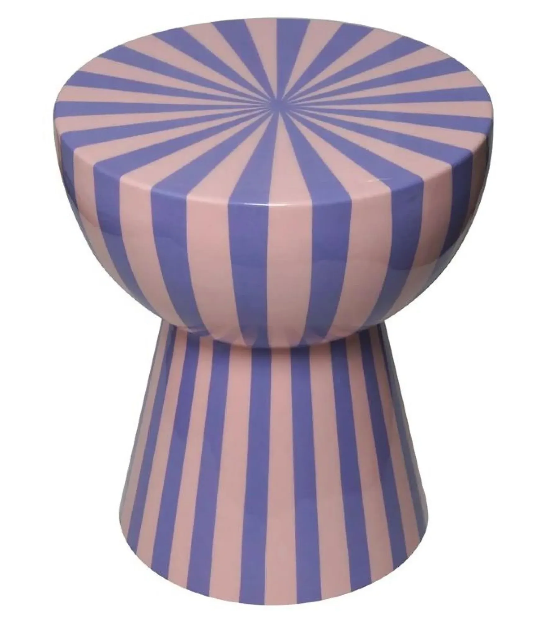 Valeria Round End Table - Pink