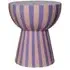 Valeria Round End Table - Pink
