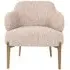 Venus Accent Chair - Rose