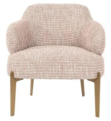 Venus Accent Chair - Rose