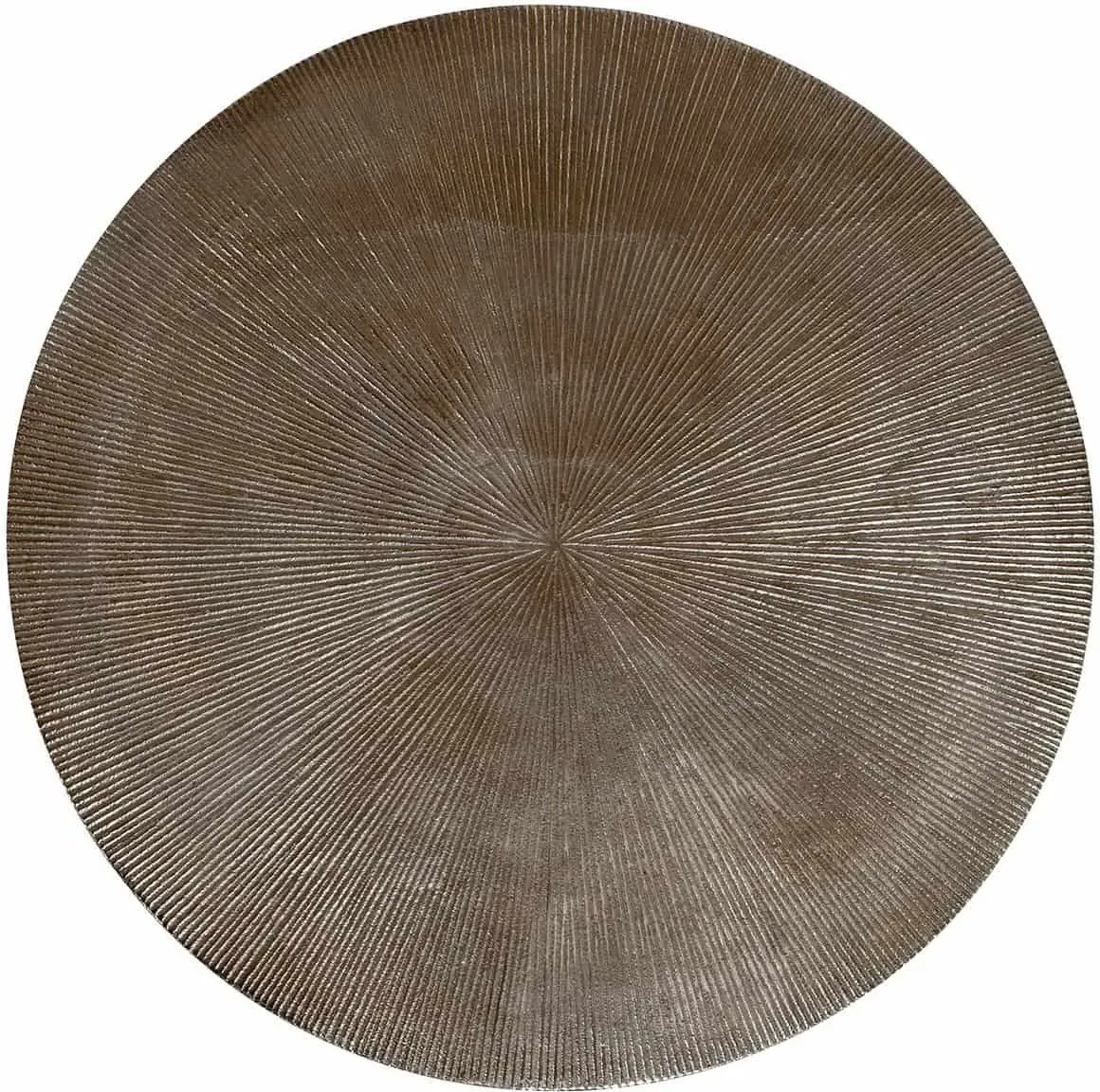 Villisca Set of 3 Round Side Tables - Champagne Gold