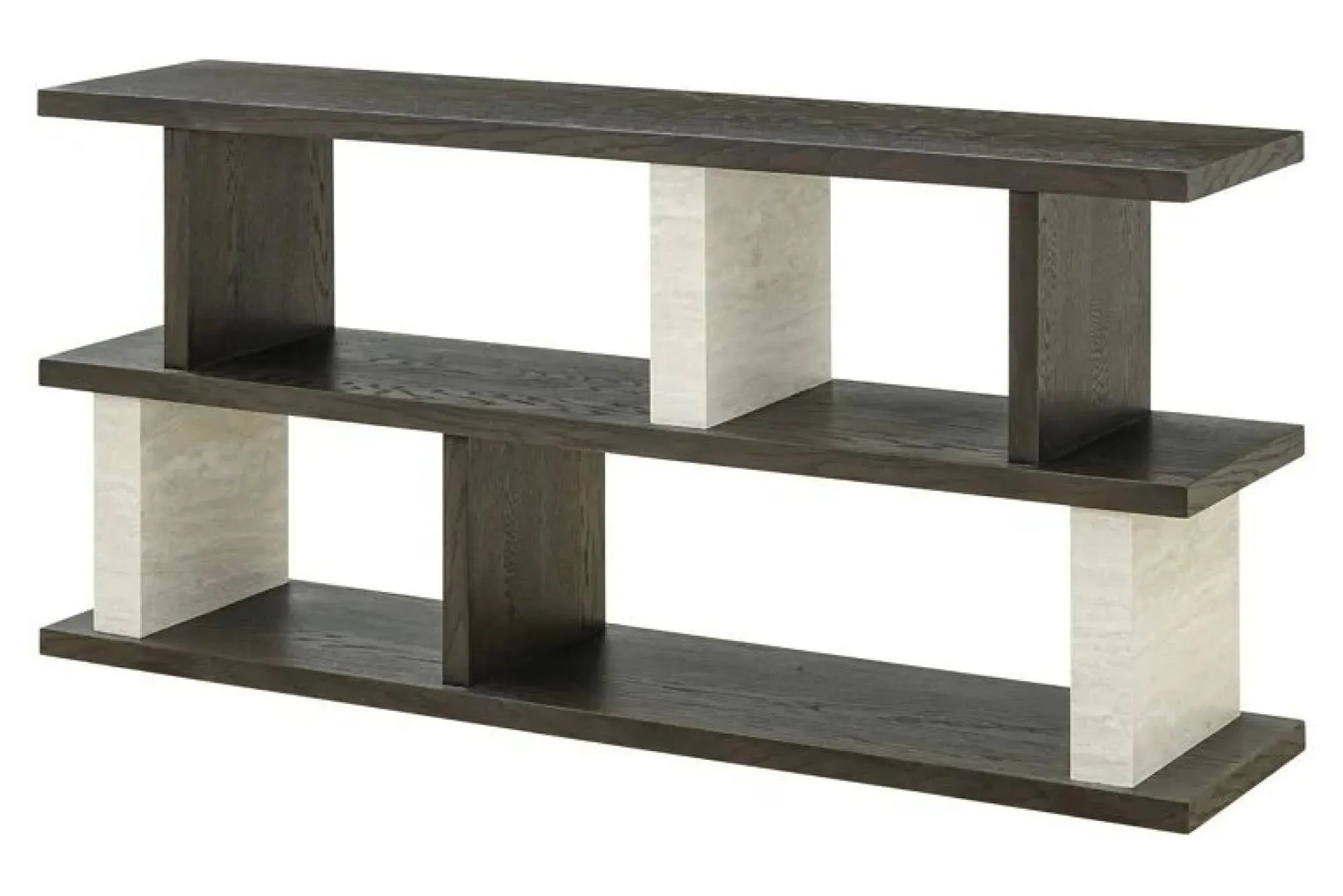 Waldorf Console Table - White, Black