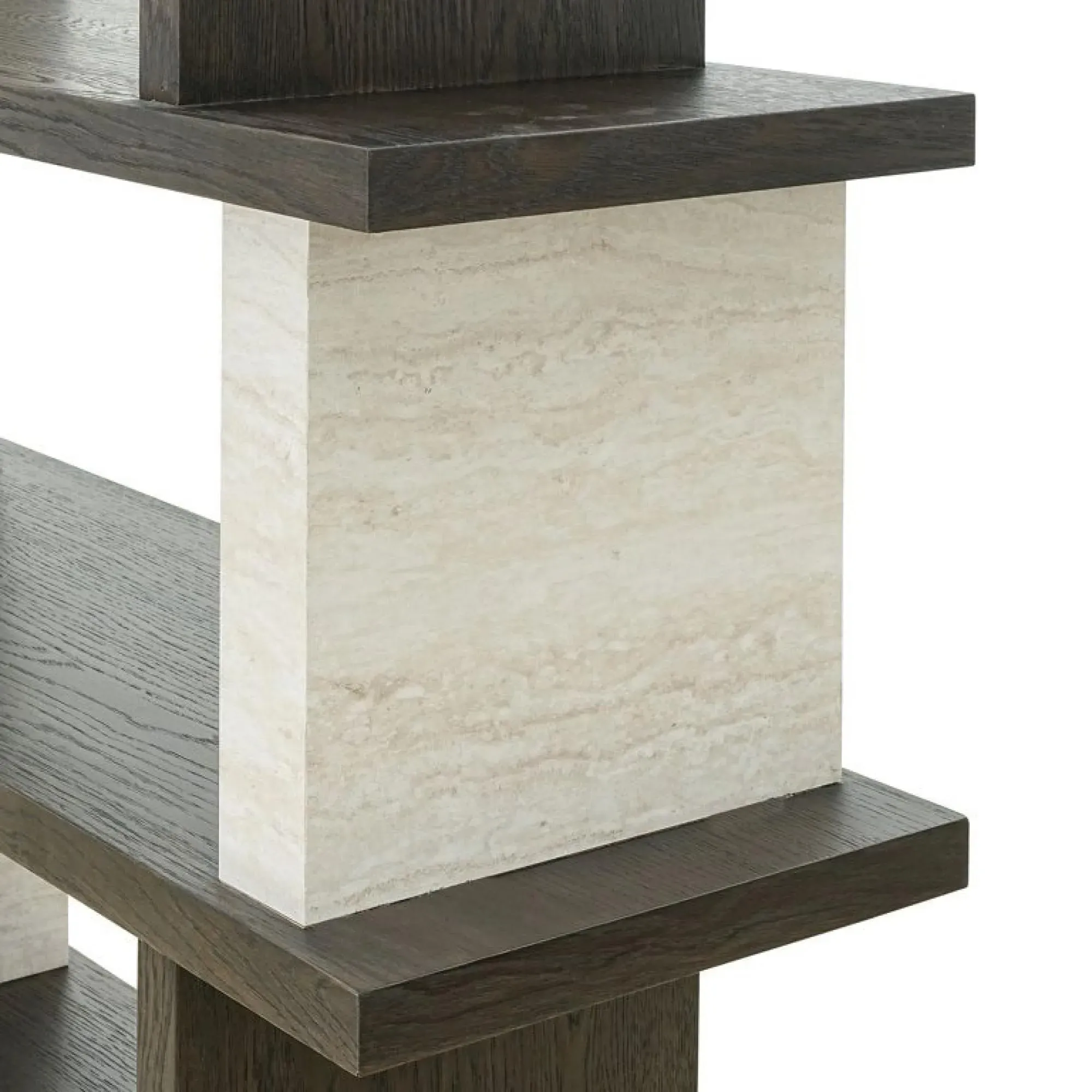 Waldorf Open Shelving Unit - Black, White