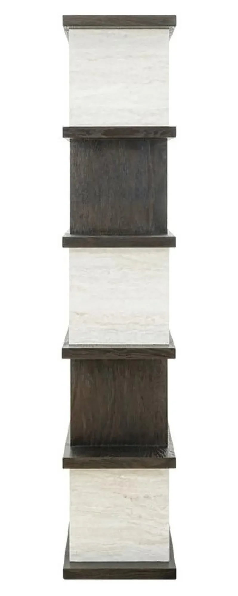 Waldorf Open Shelving Unit - Black, White