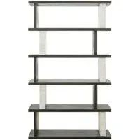 Waldorf Open Shelving Unit - Black, White