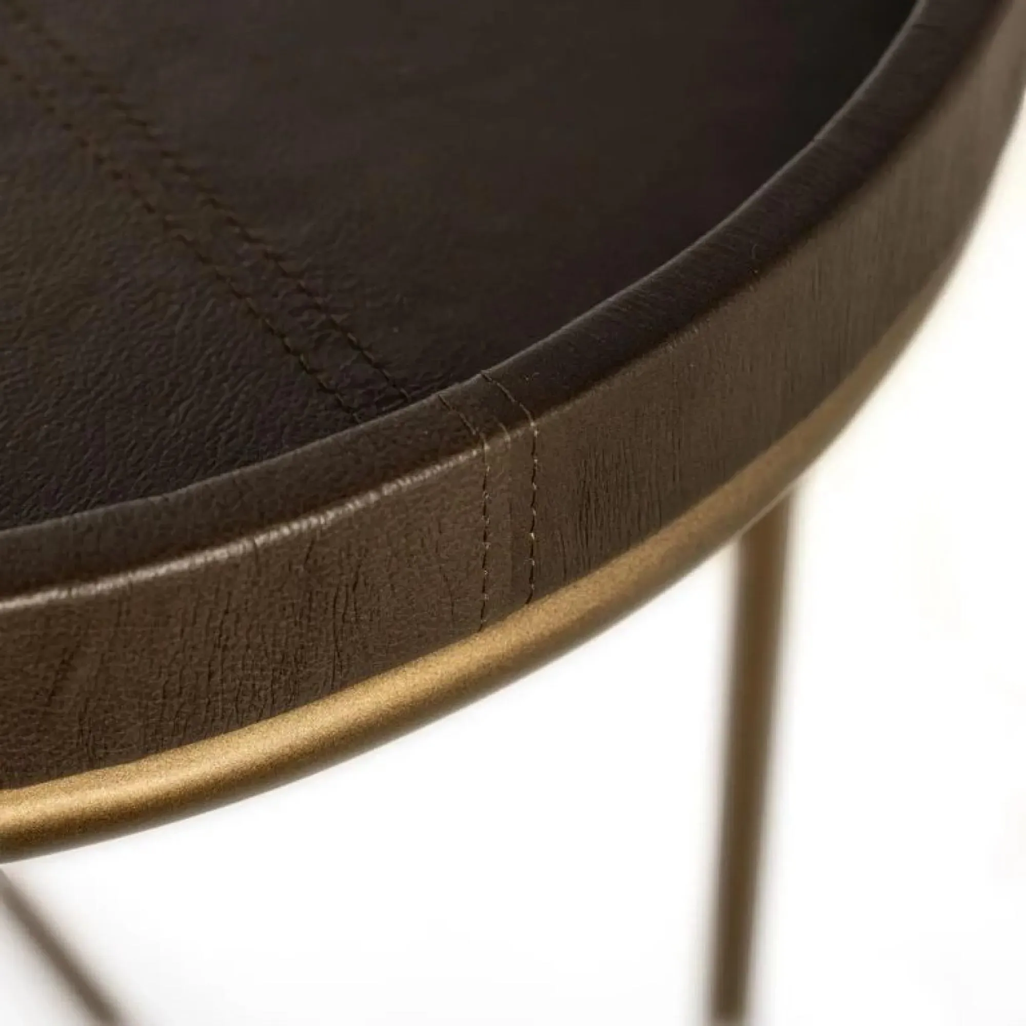 Zillon Oval Console Table - Brown