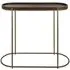 Zillon Oval Console Table - Brown