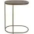 Zillon Oval Side Table - Brown