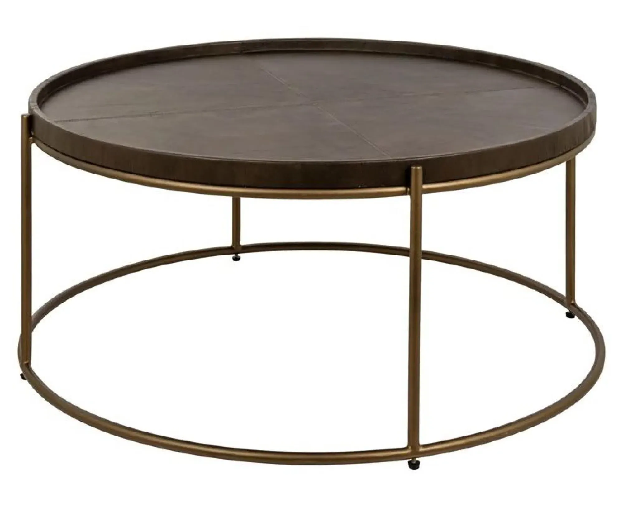 Zillon Round Coffee Table - Brown