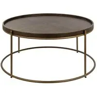Zillon Round Coffee Table - Brown