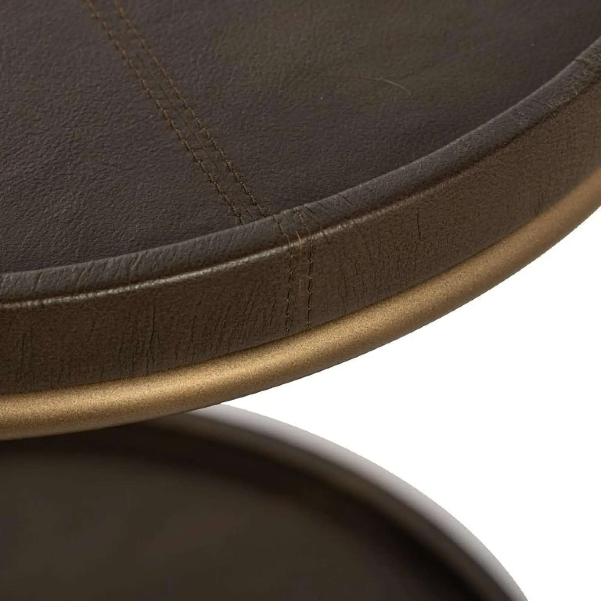 Zillon Round End Table - Brown