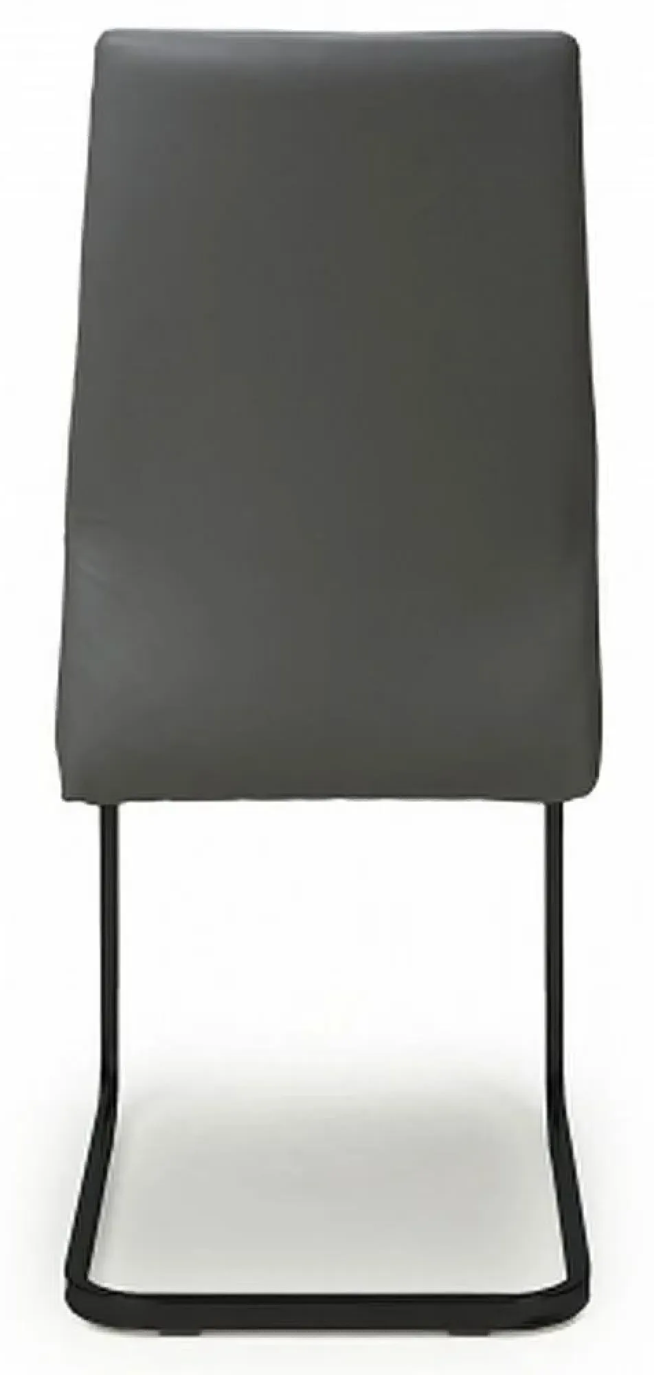 Cordoba Dining Chair Set of 4 - Grey, Leather Effect