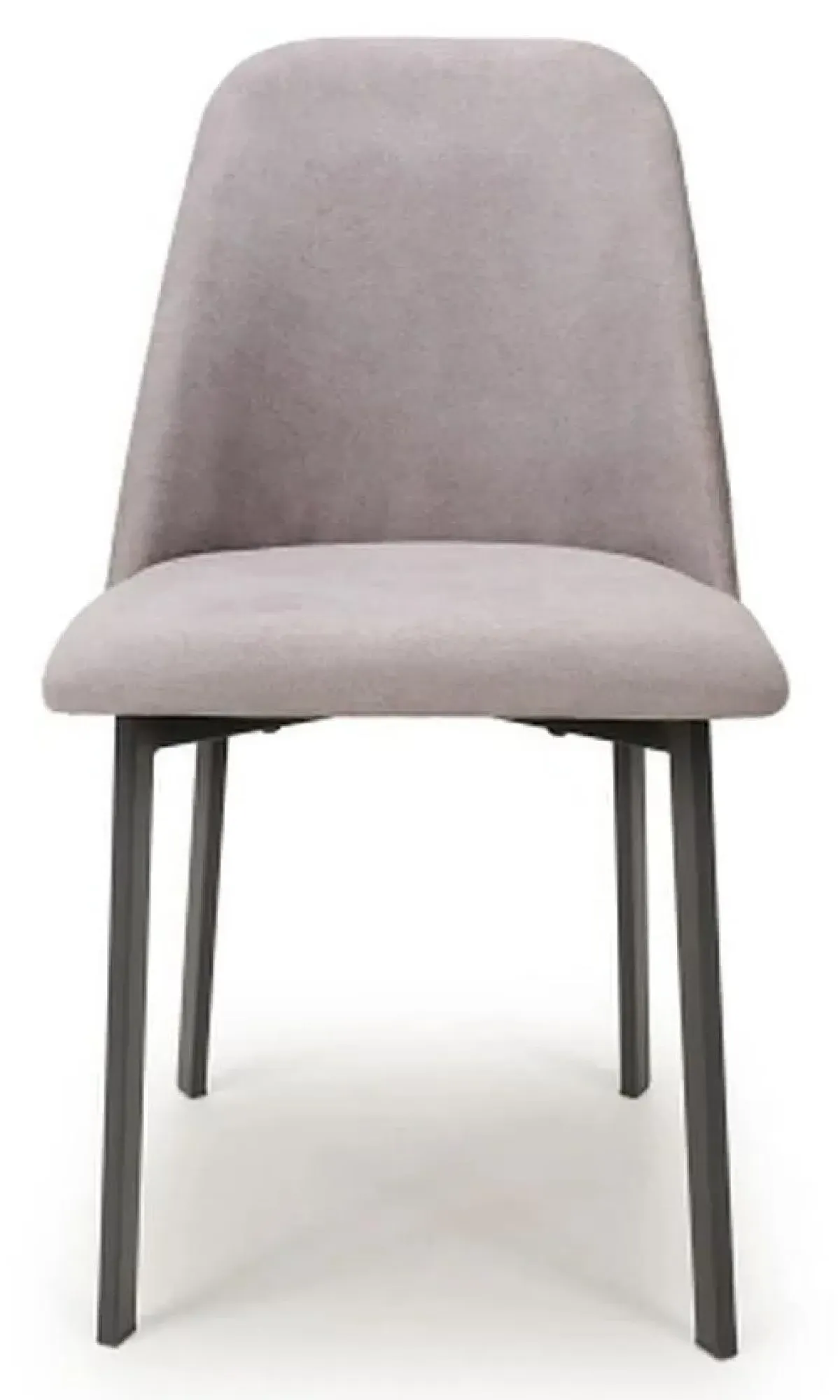 Linden Linen Dining Chair Set of 2 - Light Grey