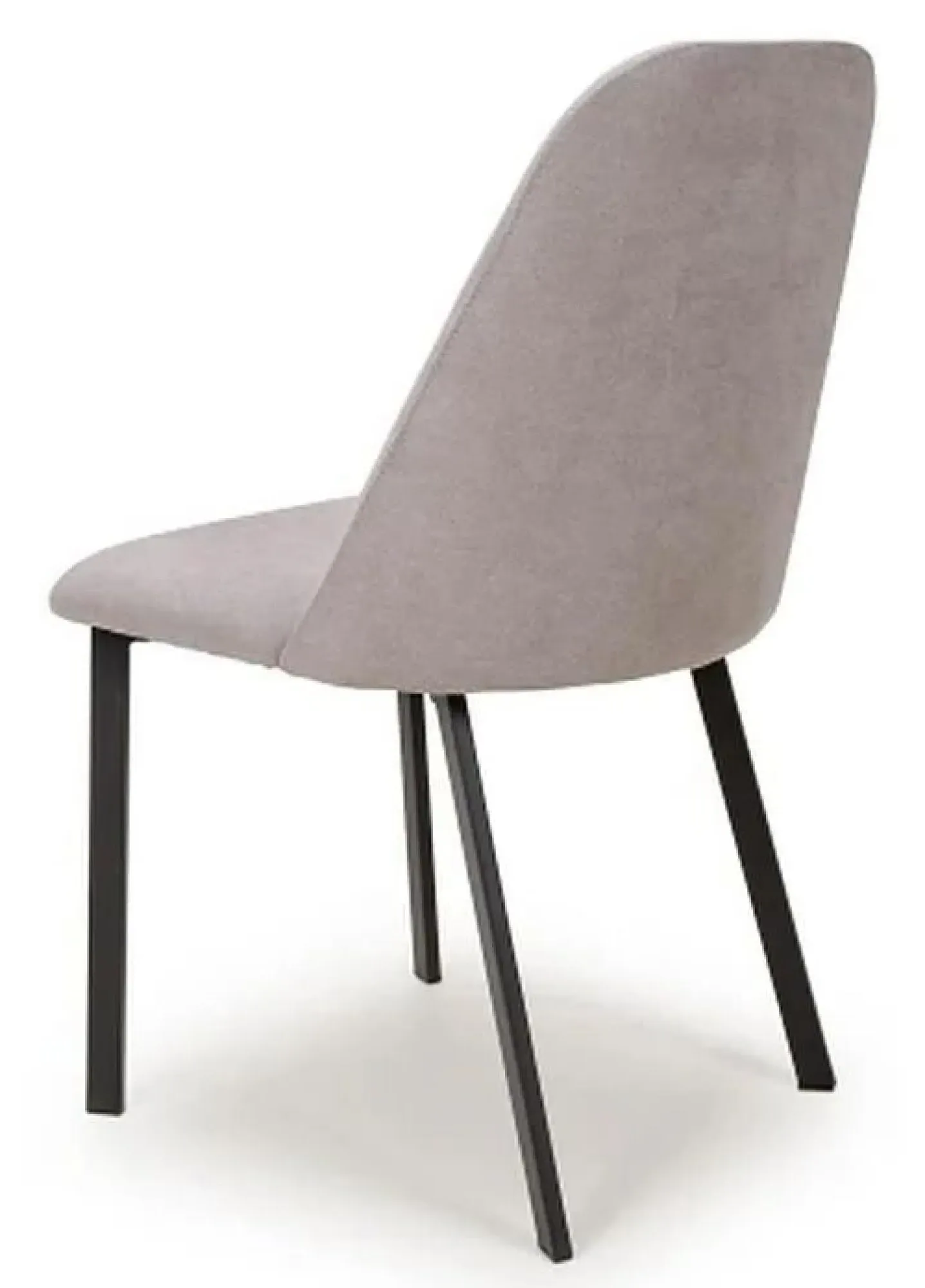 Linden Linen Dining Chair Set of 2 - Light Grey