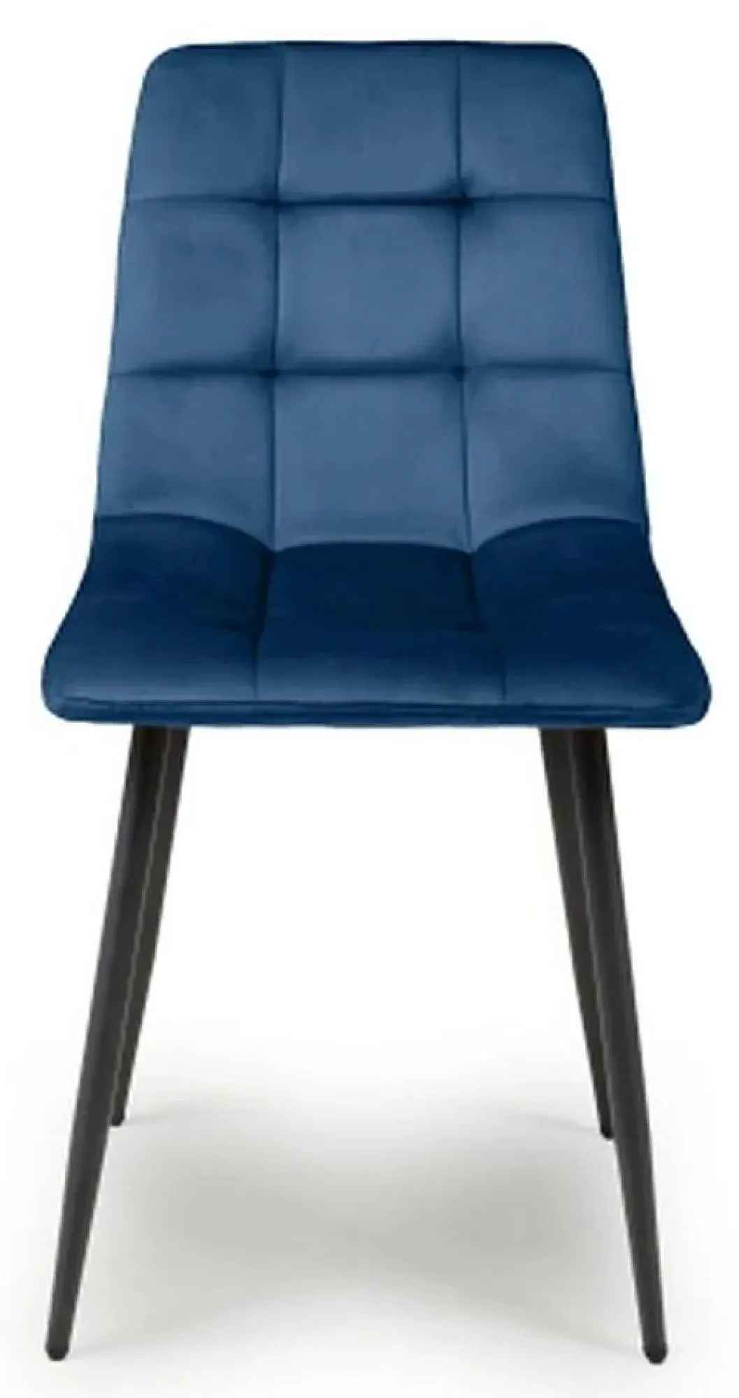 Madison Dining Chair Set of 4 - Blue, Velvet