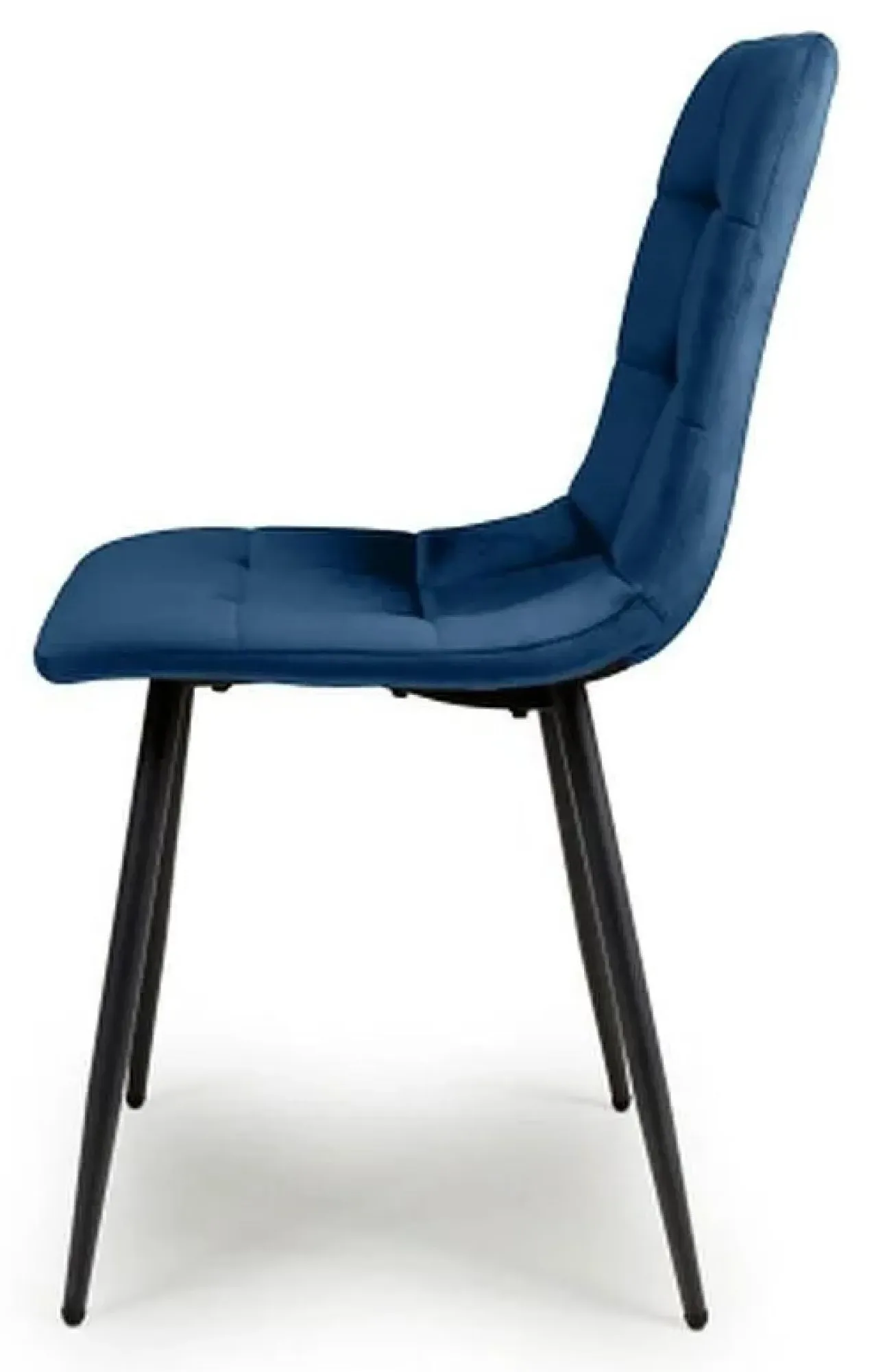 Madison Dining Chair Set of 4 - Blue, Velvet