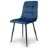 Madison Dining Chair Set of 4 - Blue, Velvet
